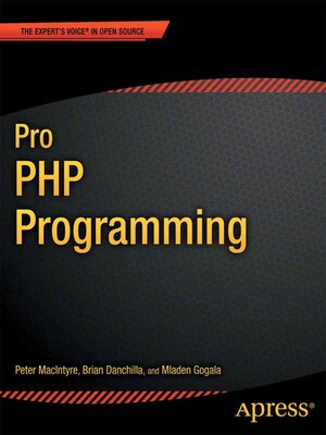 cover image of Pro PHP Programming